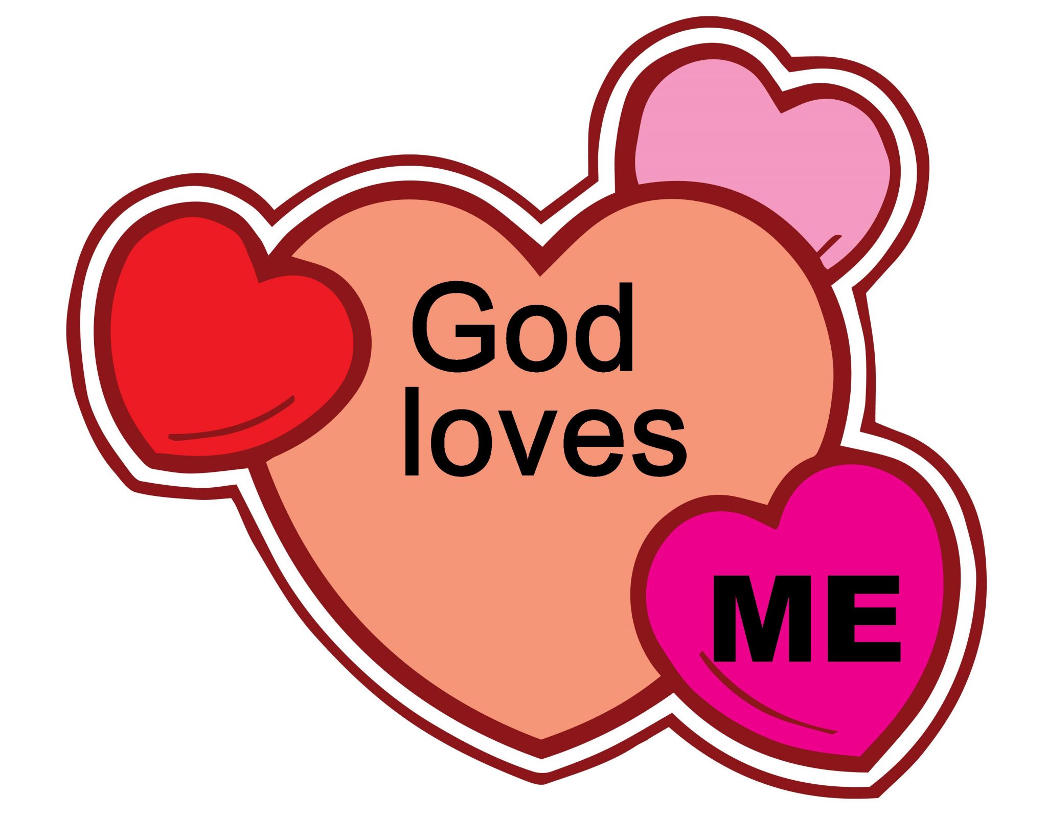 Our love is god. God Loves you. God is Love. God Love. Good Life PNG.